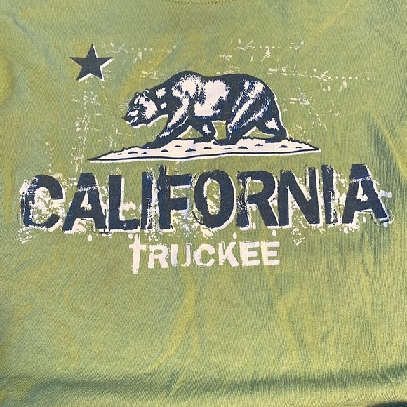 Truckee, California T-shirt, and Gymboree shorts - Picture 2 of 6